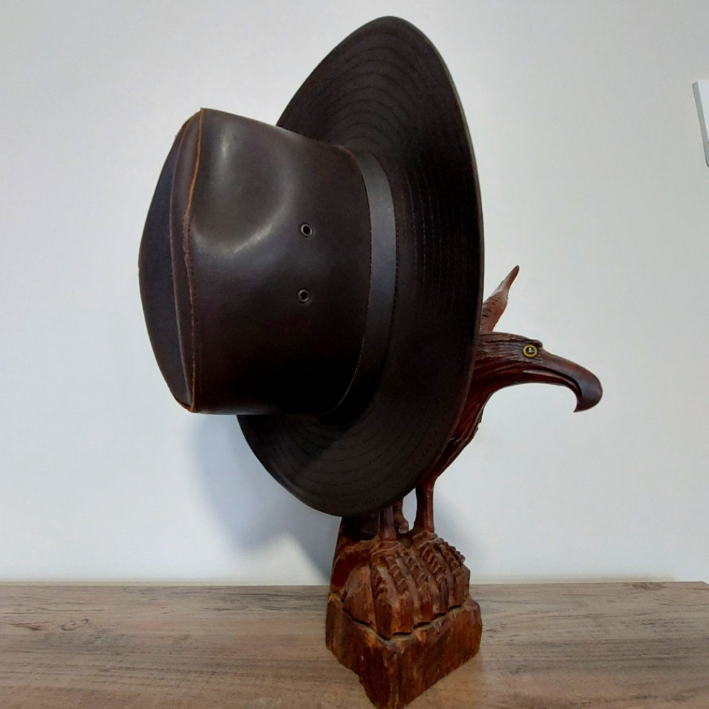 Leather Cowboy Hat